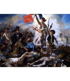 200 - LA LIBERTAD GUIANDO AL PUEBLO - Eugène Delacroix