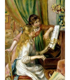 200 - DOS MUCHACHAS AL PIANO -  Pierre-Auguste Renoir