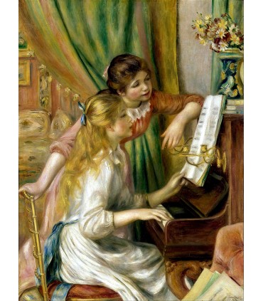 200 - DOS MUCHACHAS AL PIANO -  Pierre-Auguste Renoir