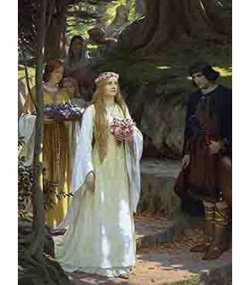 500 - Mi Bella Dama ( Edmund Blair Leighton)