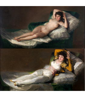 2x240 Las Majas (Francisco de Goya)