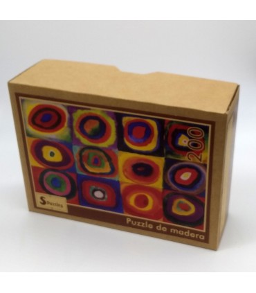 200 - ESTUDIO DE COLOR CON CUADROS - Wassily Kandinsky