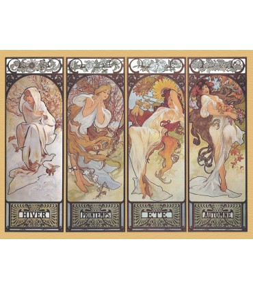 500 - LAS CUATRO ESTACIONES - Alfons Mucha